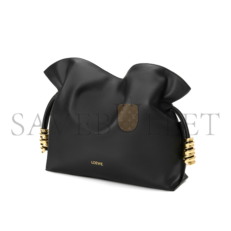 L0ew* MEDIUM COIL FLAMENCO CLUTCH IN NAPPA CALFSKIN A411FC1XEJ (30*24.5*10.5cm)